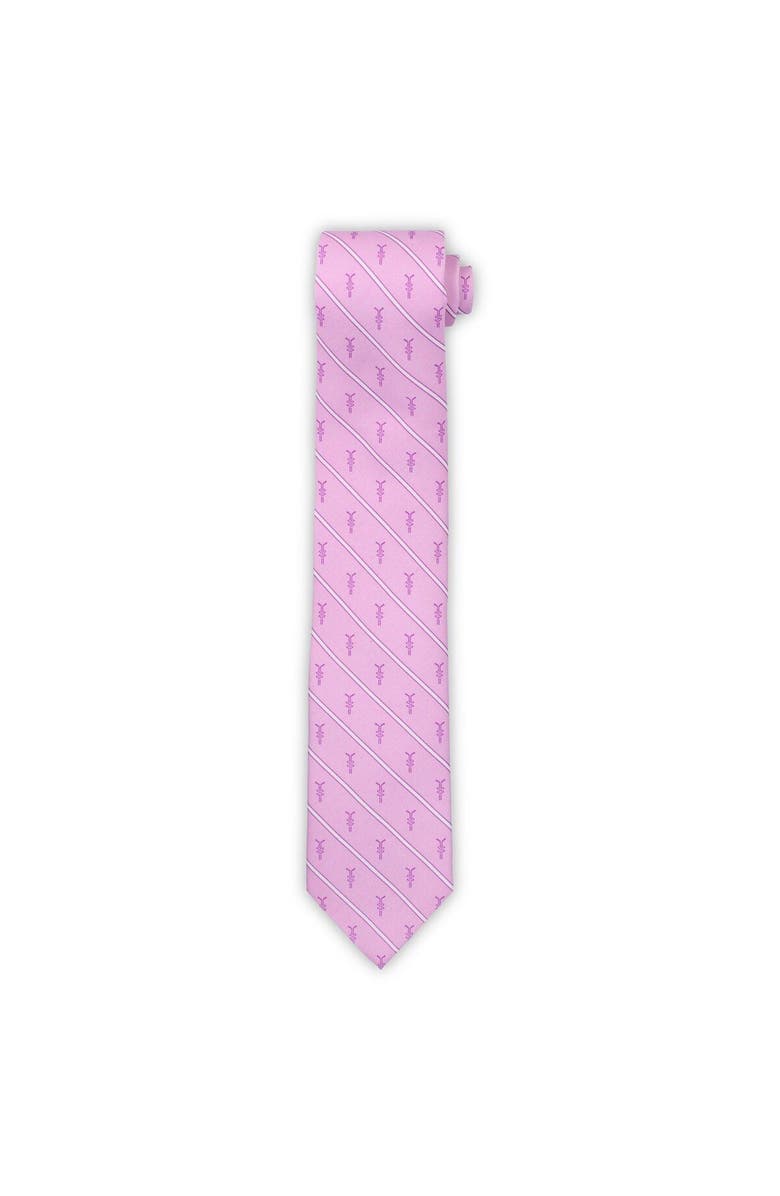 vineyard vines NHL 2021 Hockey Fights Cancer Tie, Main, color, Purple