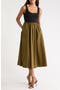 selected Dark Olive/ Black