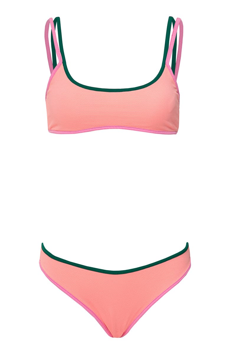 Maaji Islay Reversible Bikini Top, Alternate, color, Pink