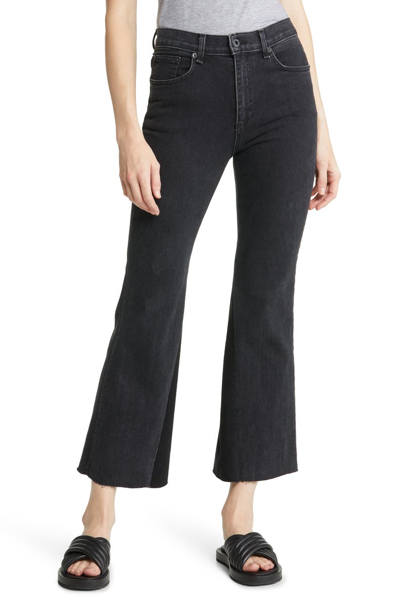 ASKK NY The Geek Flare Leg Jeans, Main, color,