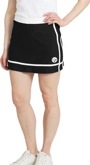 WEAR by Erin Andrews Women's WEAR by Erin Andrews Black Pittsburgh Steelers Stripe Skort