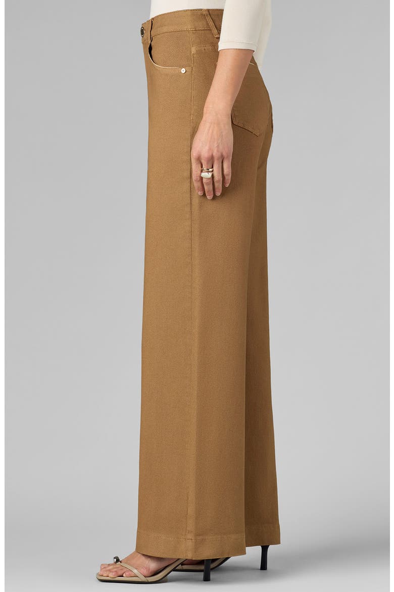 Sam High Waist Wide Leg Jeans, Alternate, color, CANDIED WALNUT
