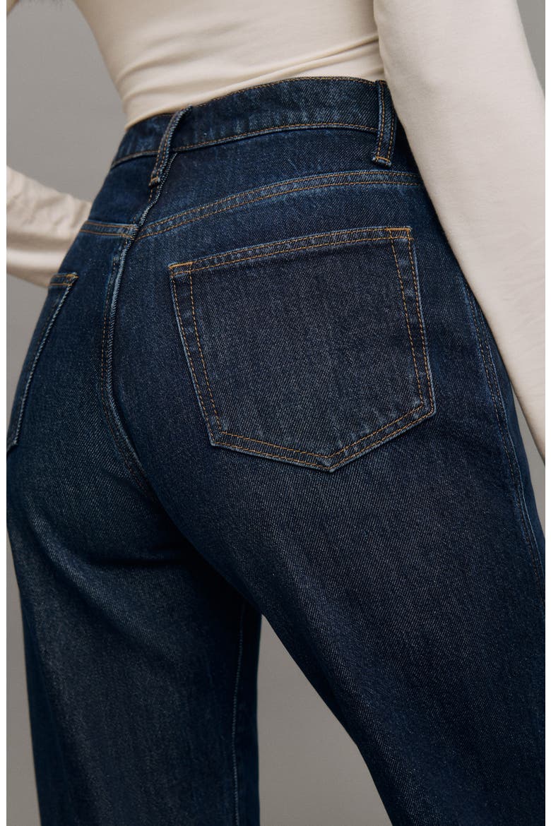 Val Baggy Distressed Straight Leg Jeans, Alternate, color, AHURANI