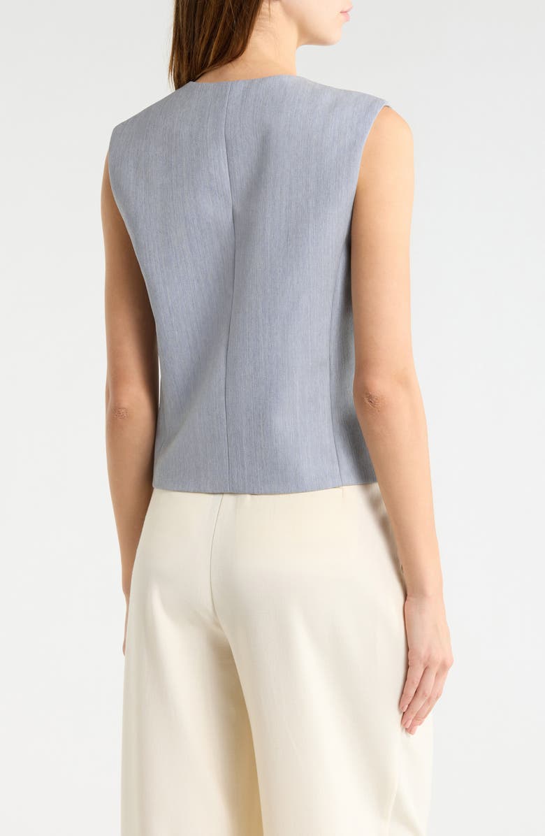 TWP Tyler Wool Vest, Alternate, color, Halogen Blue