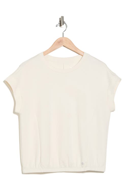 Apana Dolman Sleeve Scuba Knit Top In White
