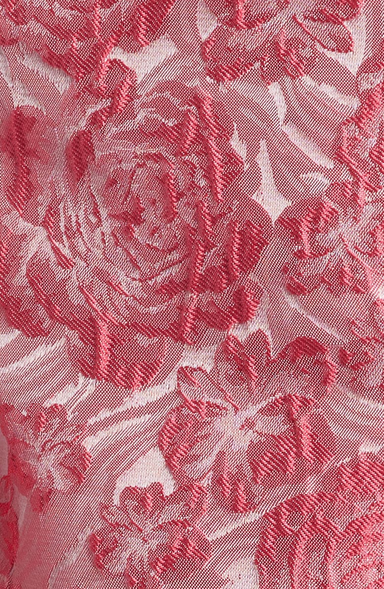 Sister Jane Amour Floral Jacquard Minidress, Alternate, color, Pink