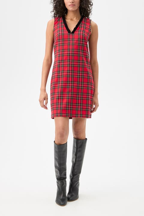 Revah Plaid Dress