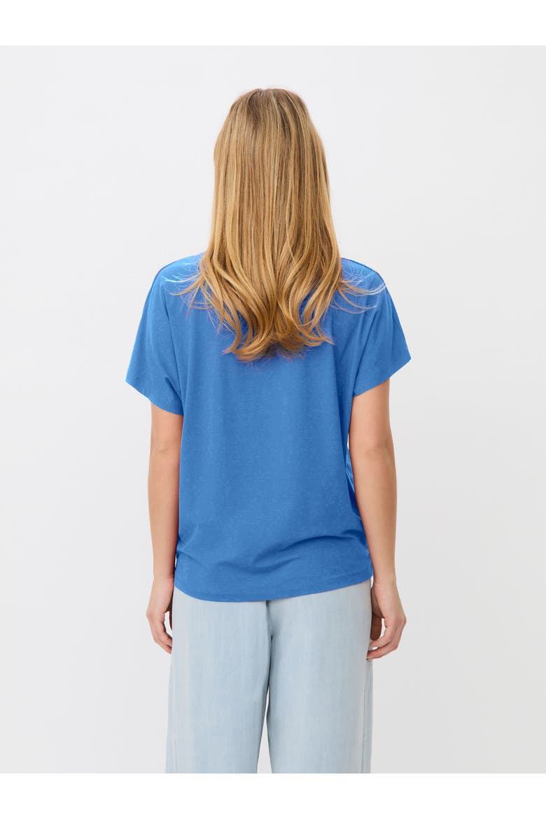 V-Neck Relaxed T-Shirt, Alternate, color, Nebulas Blue