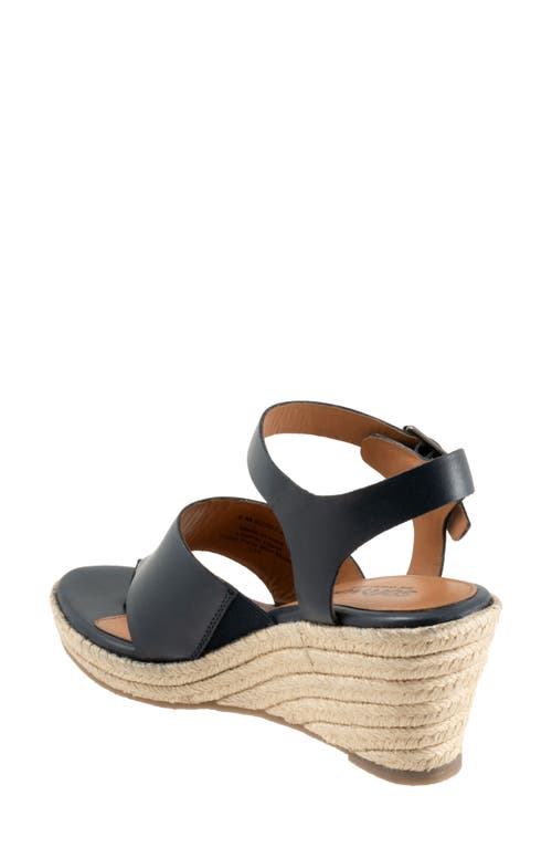 SOFTWALK SOFTWALK® HILO ANKLE STRAP ESPADRILLE PLATFORM WEDGE SANDAL