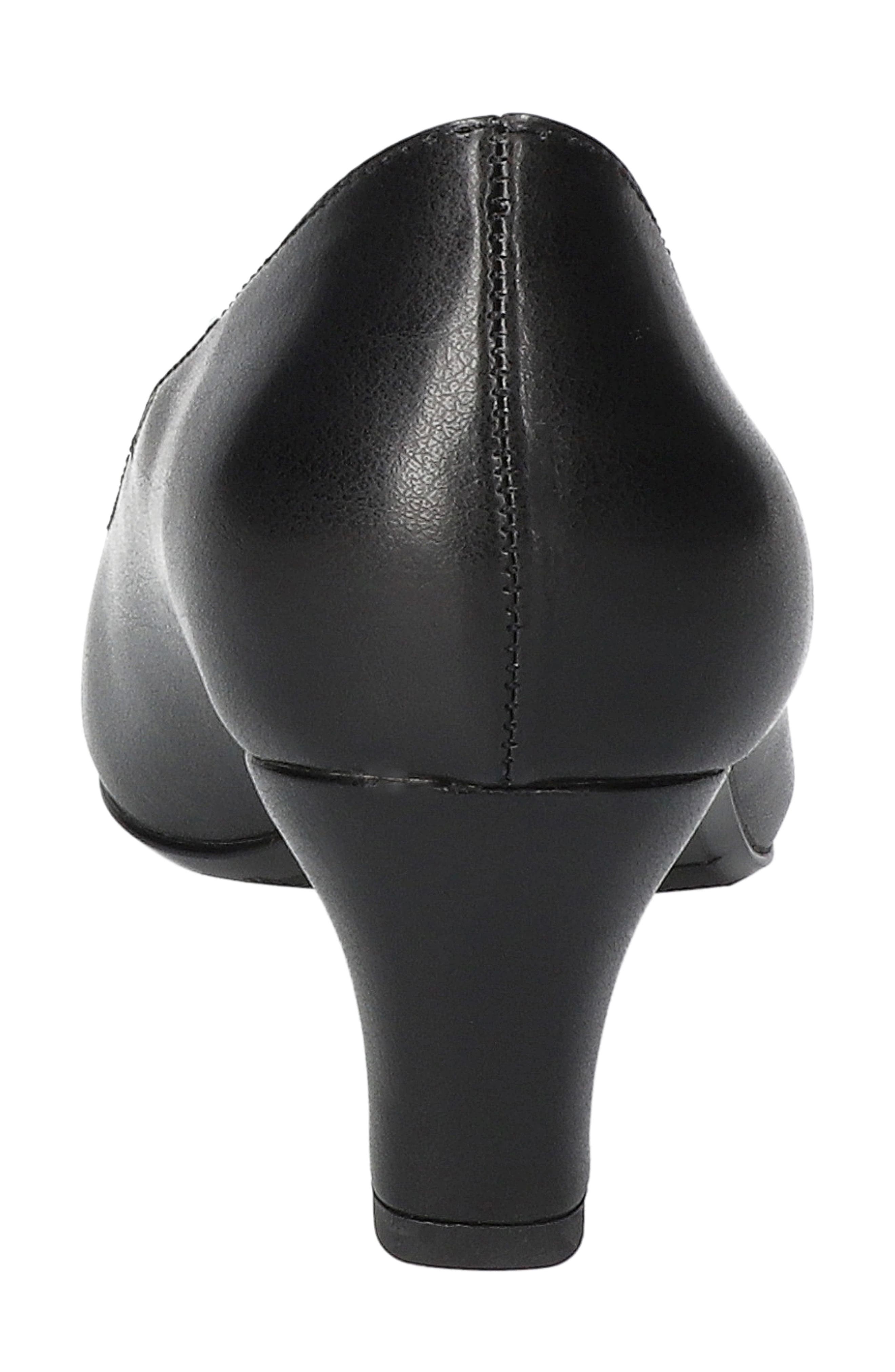 Culver Pump, Alternate, color, BLACK