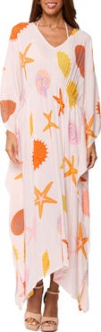RANEES Longline Cover-Up Caftan