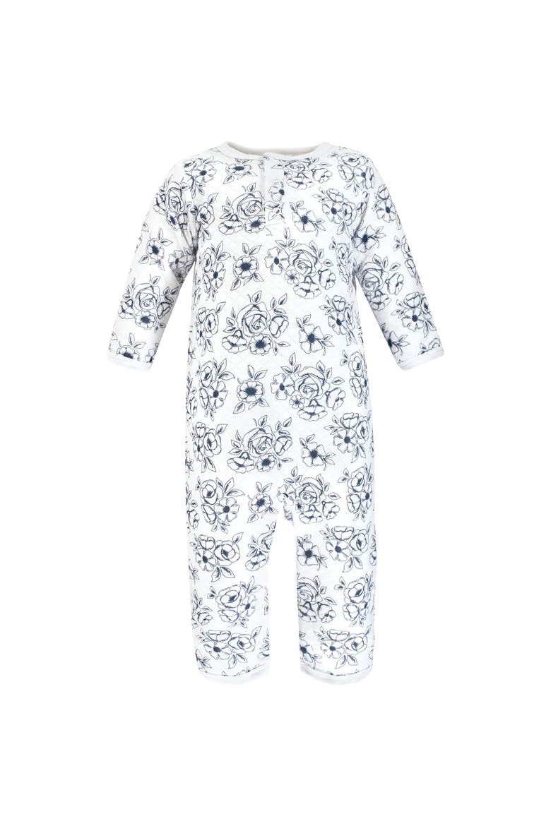 Premium Quilted Coveralls, Alternate, color, Blue Toile