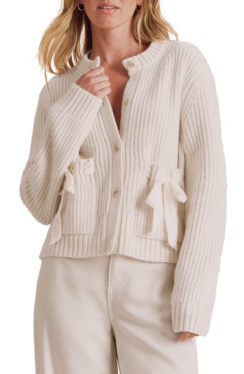 Selena Bow Packet Cardigan