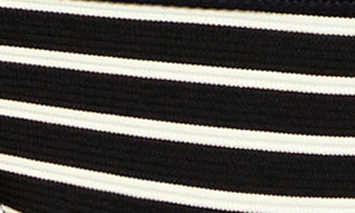 Robin Piccone Parker Stripe Rib Bikini Bottoms In Multi