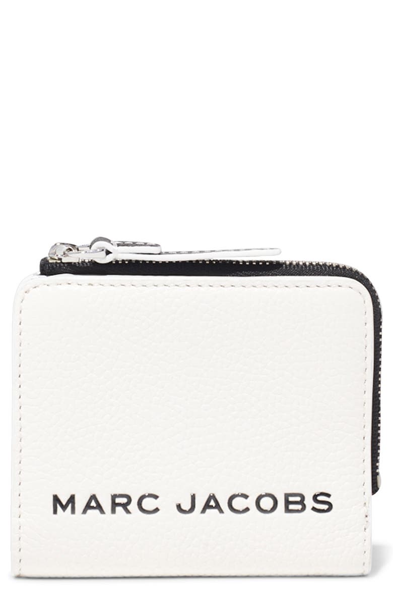 Marc Jacobs The Marc Jacobs Mini Compact Leather Wallet, Main, color,