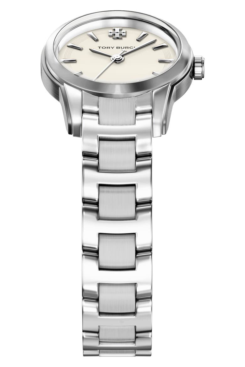 The Small Miller Bracelet Watch, 28mm, Alternate, color, SILVER