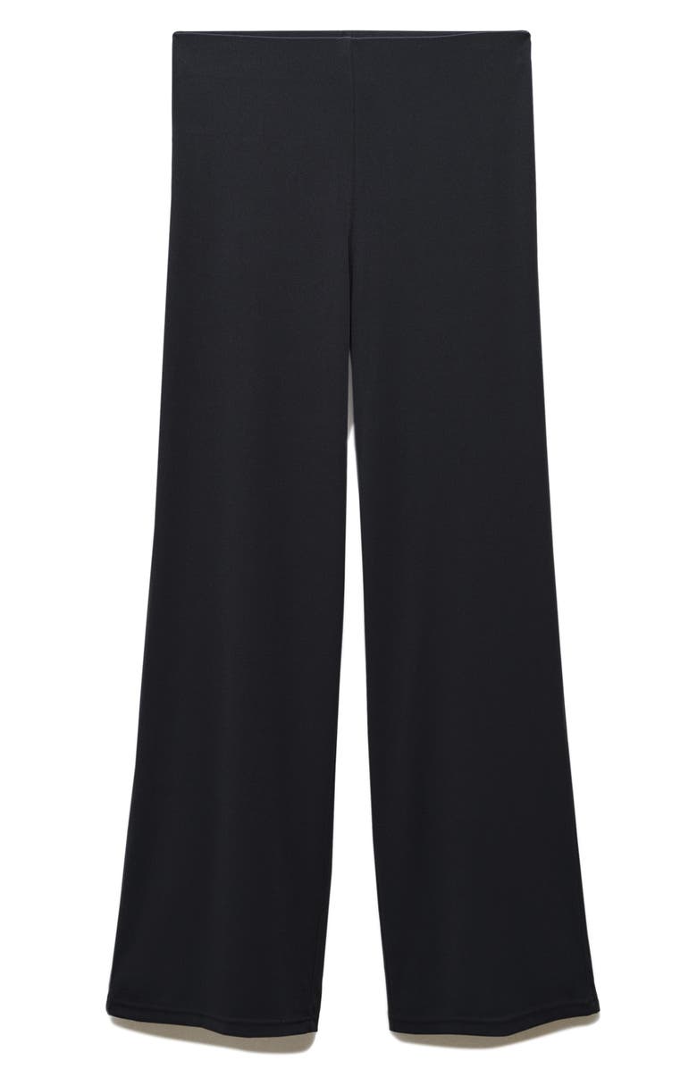 MANGO Wide Leg Pull-On Pants, Alternate, color, 