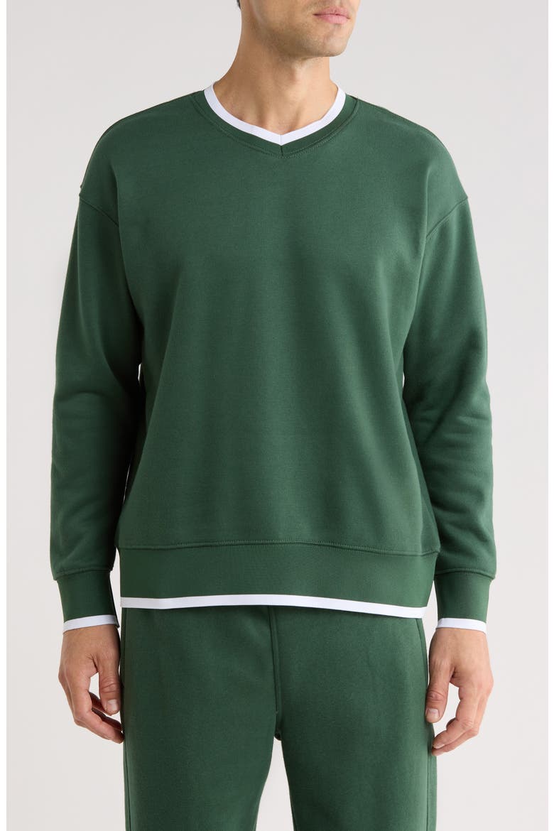 Freshman Fleece Sweatshirt, Main, color, REGAL PINE