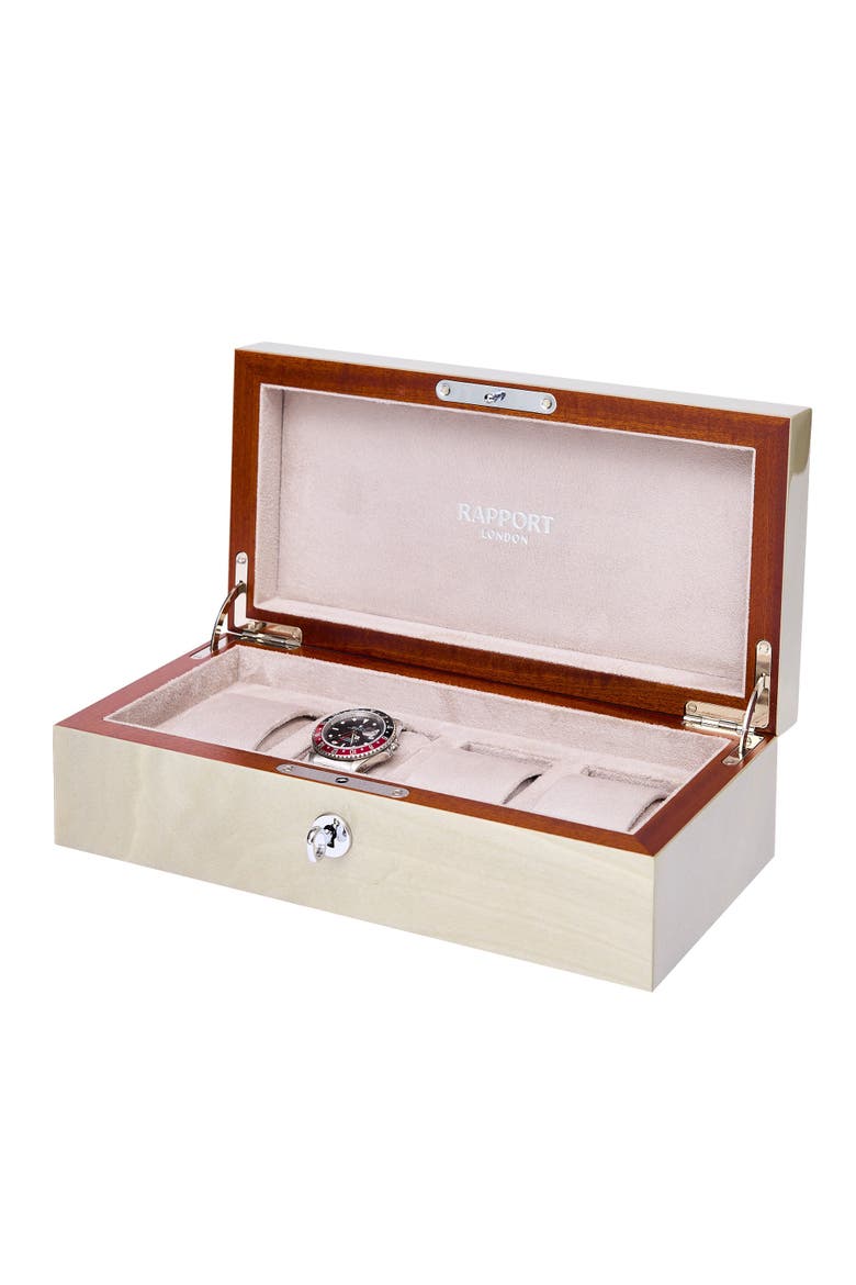 Heritage Four Watch Box, Alternate, color, Grey