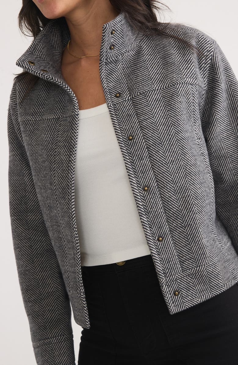 Marine Layer Asheville Herringbone Jacket, Alternate, color,