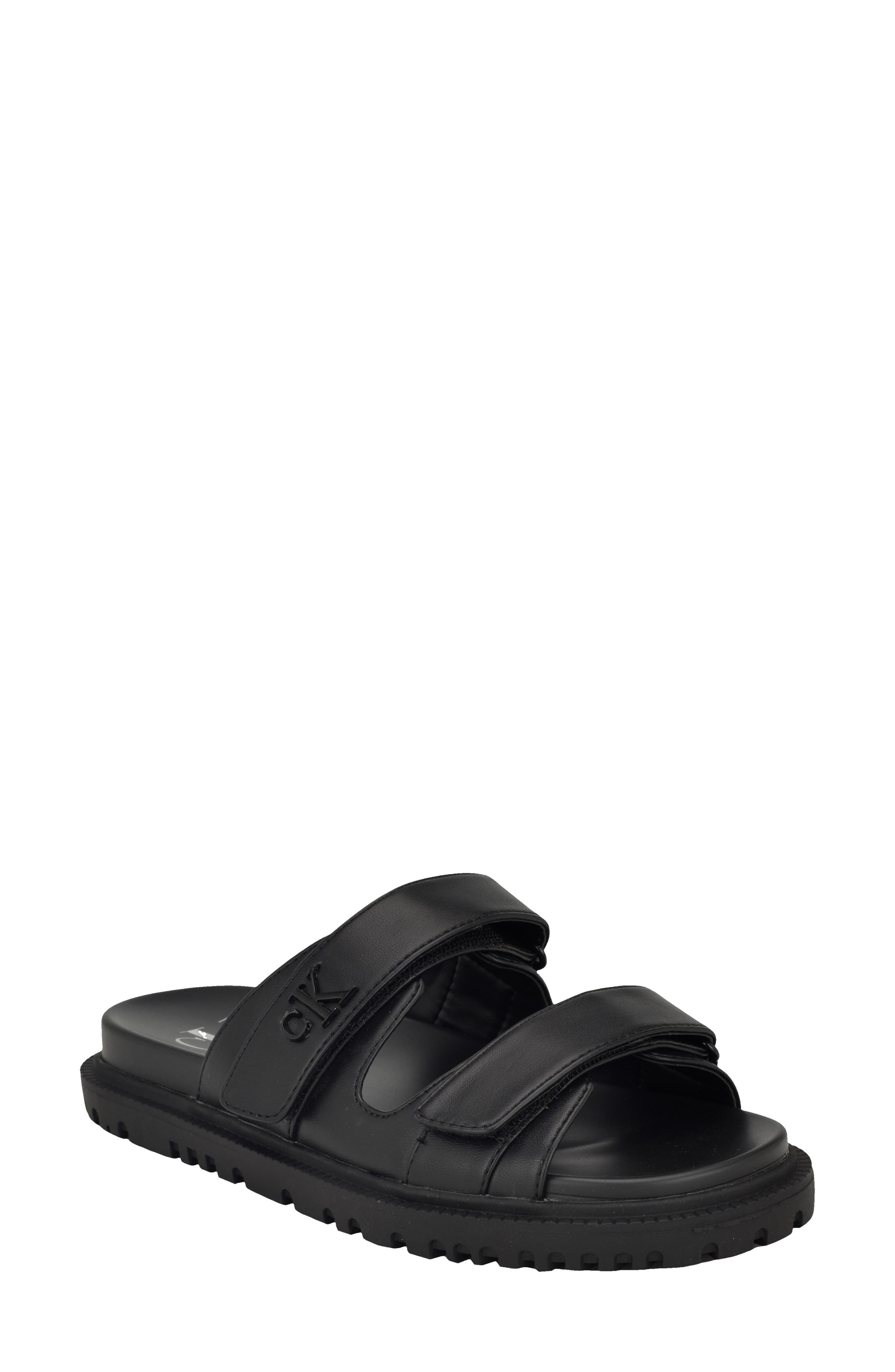 Calvin Klein Donnie Slide Sandal, Main, color, 