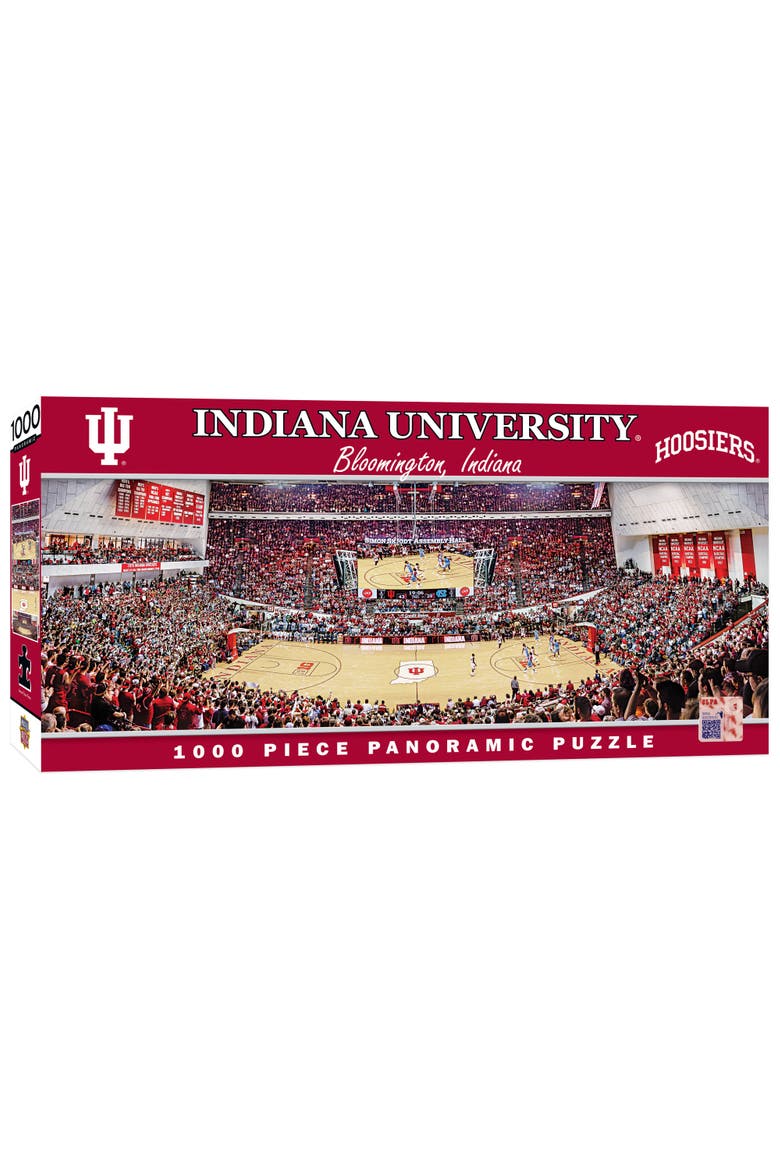 Indiana Hoosiers 1000pc Panoramic Puzzle, Main, color, Multicolor