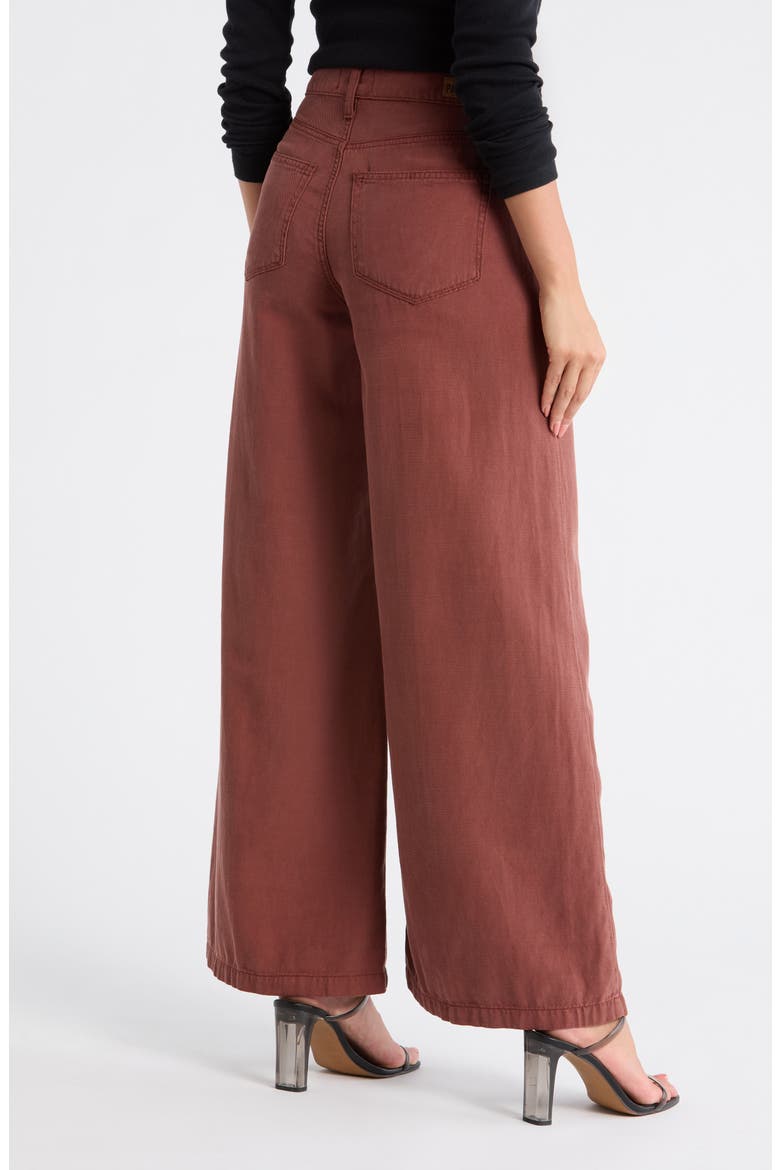 Lennie Wide Leg Jeans, Alternate, color, BRICKTONE