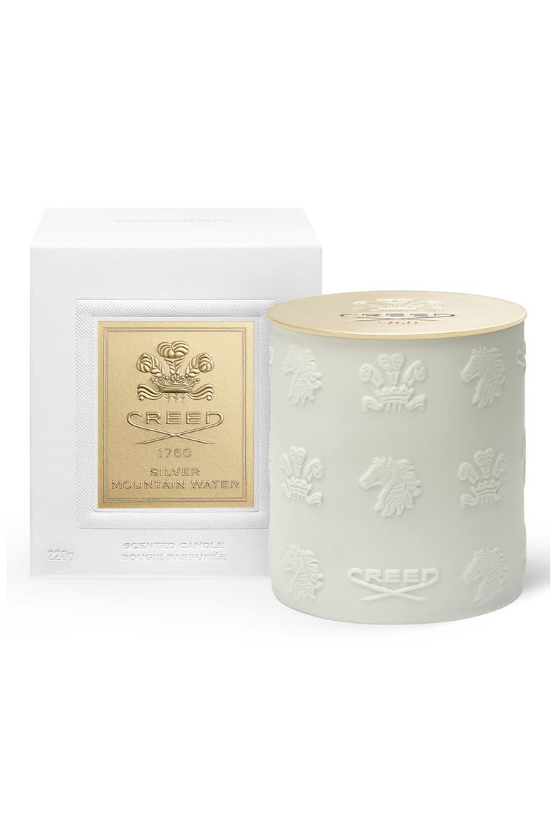 Silver Mountain Water Porcelain Candle, Main, color, NO COLOR