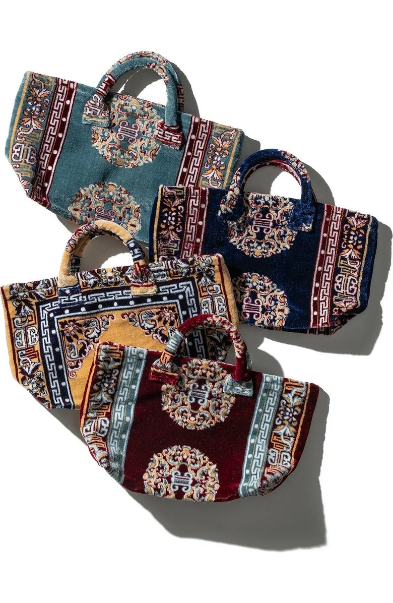 PUEBCO Polyester Cotton Rug Fabric Bag, Alternate, color,