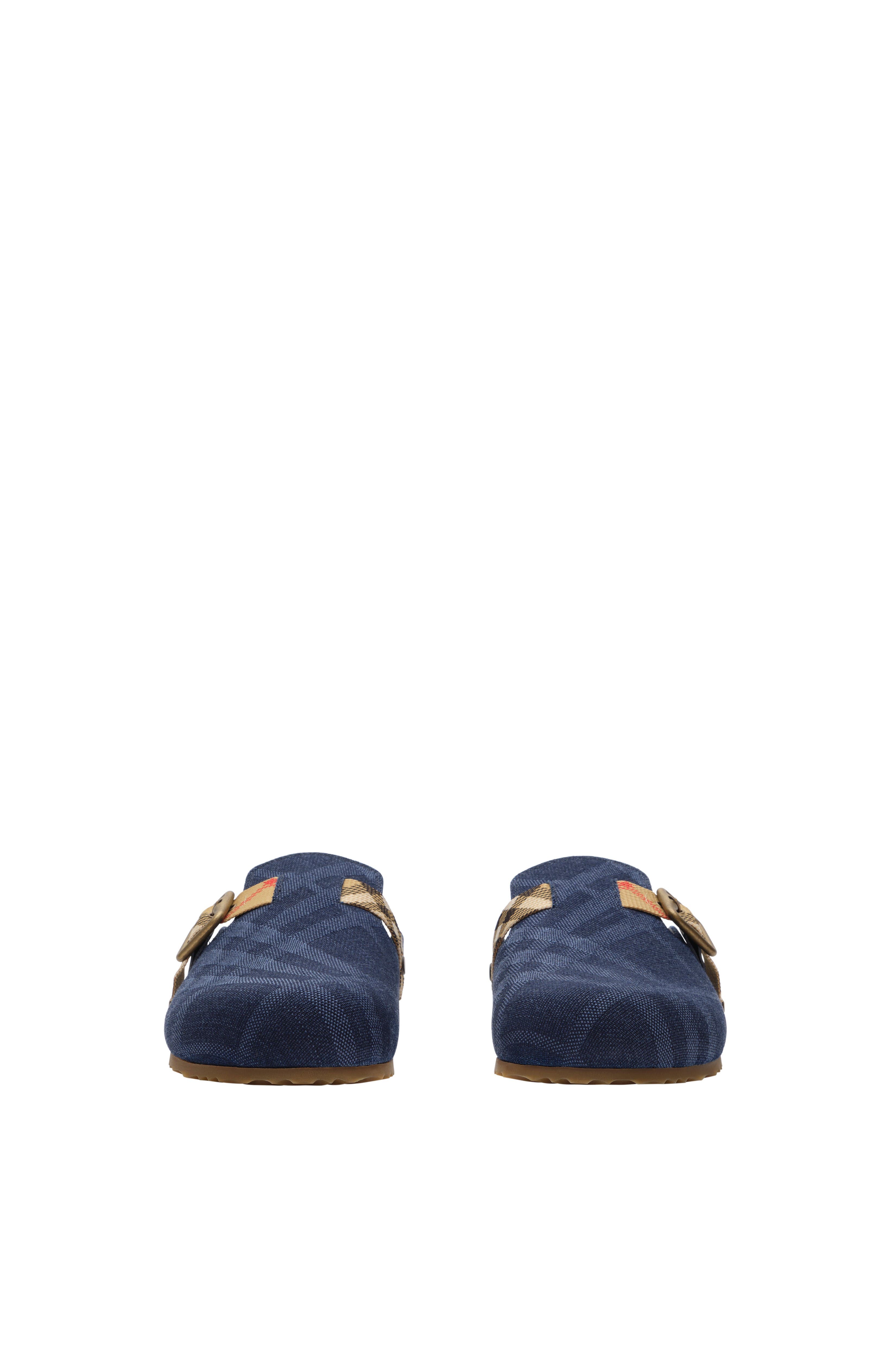 Suede Urchin Clogs, Alternate, color, Navy