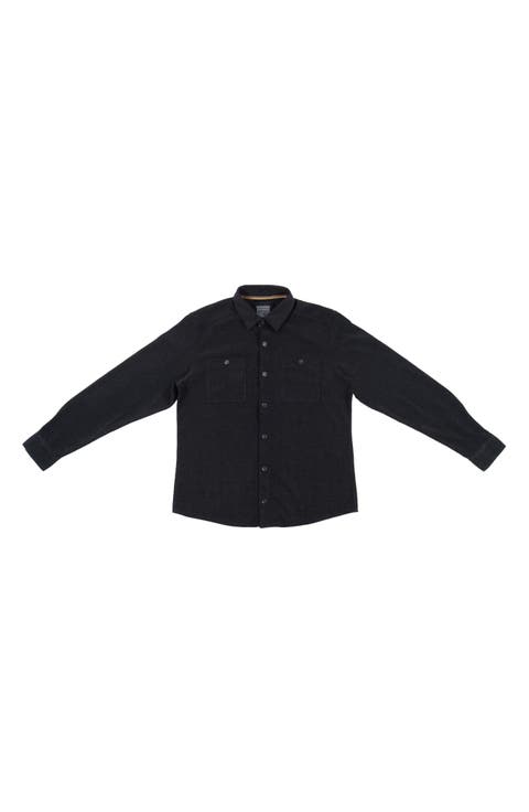 Textured Corduroy Overshirt