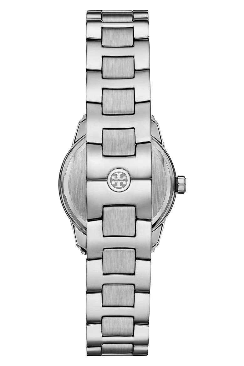 The Small Miller Bracelet Watch, 28mm, Alternate, color, SILVER/PINK