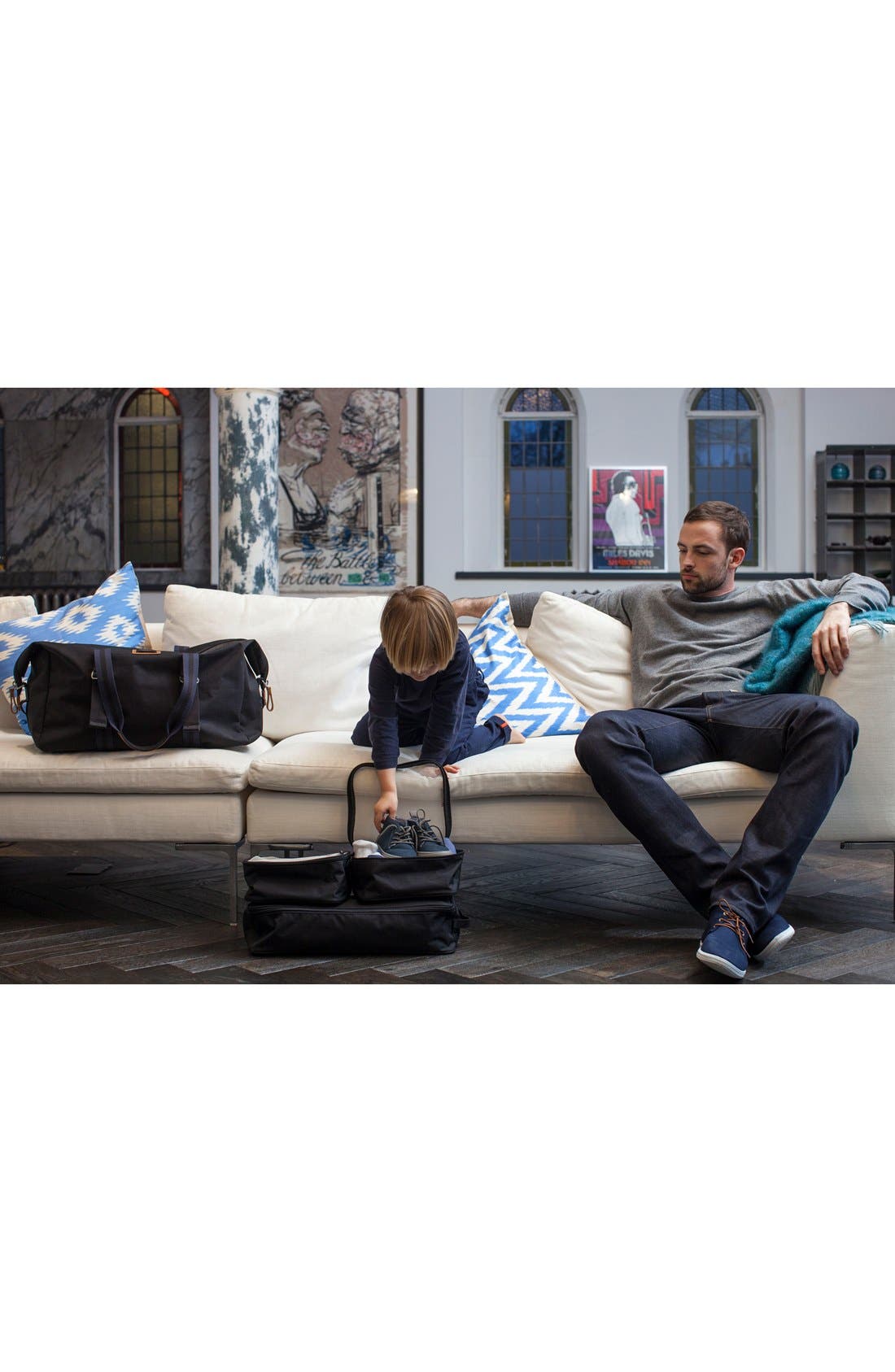 Storksak Travel Duffel with Hanging Organizer, Alternate, color, 