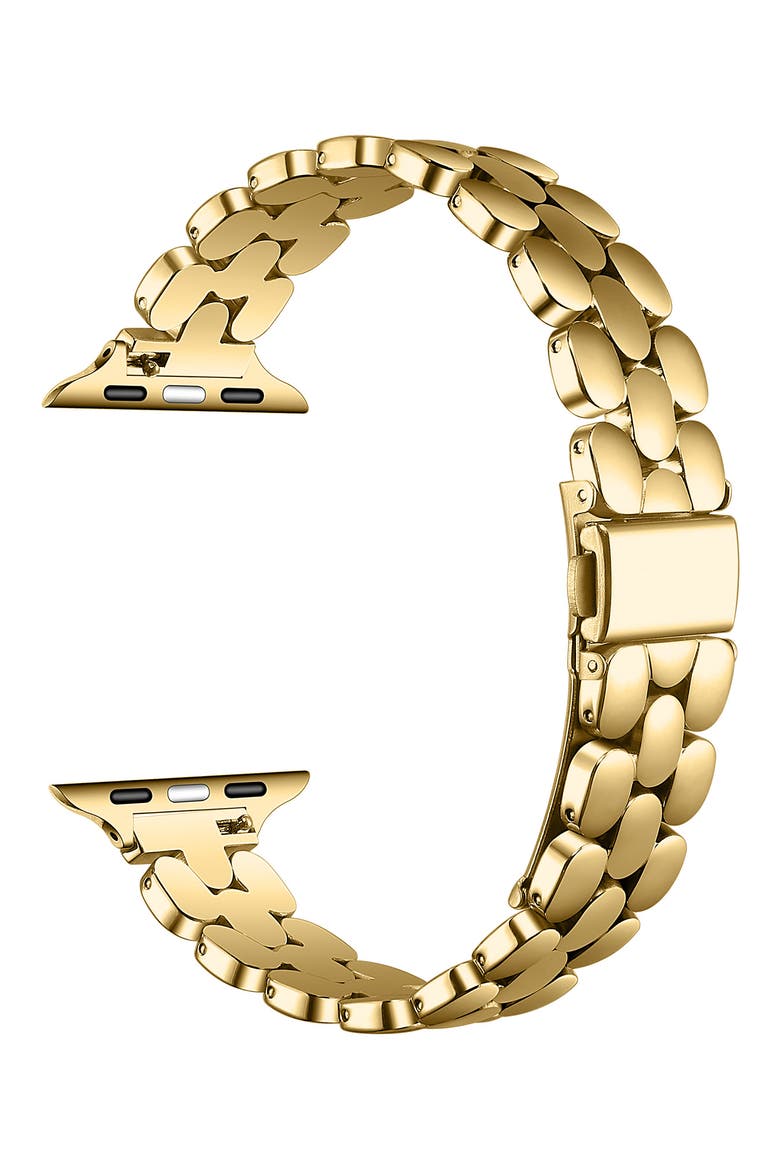 Emery Apple Watch® Bracelet Watchband, Alternate, color, GOLD