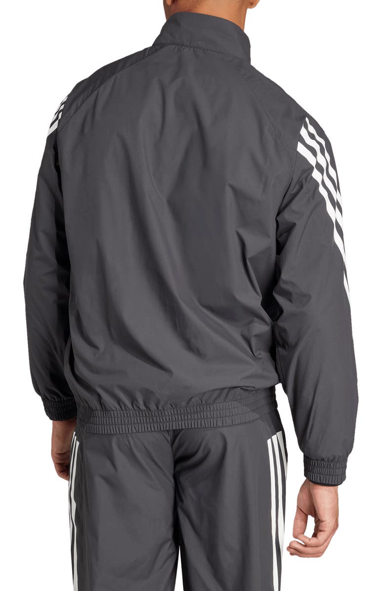 ADIDAS SPORTSWEAR Future Icons 3-Stripes WIND.RDY Recycled Polyester Ripstop Track Jacket, Alternate, color,