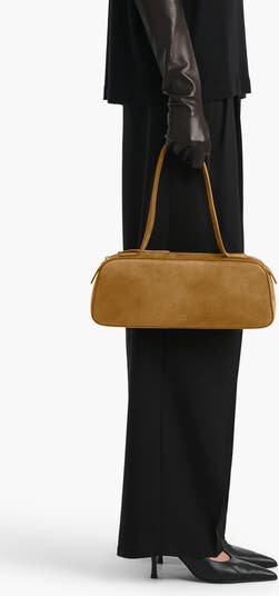 Simona Suede Shoulder Bag