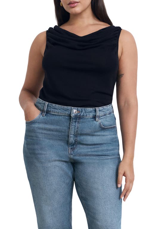 Mango High Waist Ankle Mom Jeans In Blue