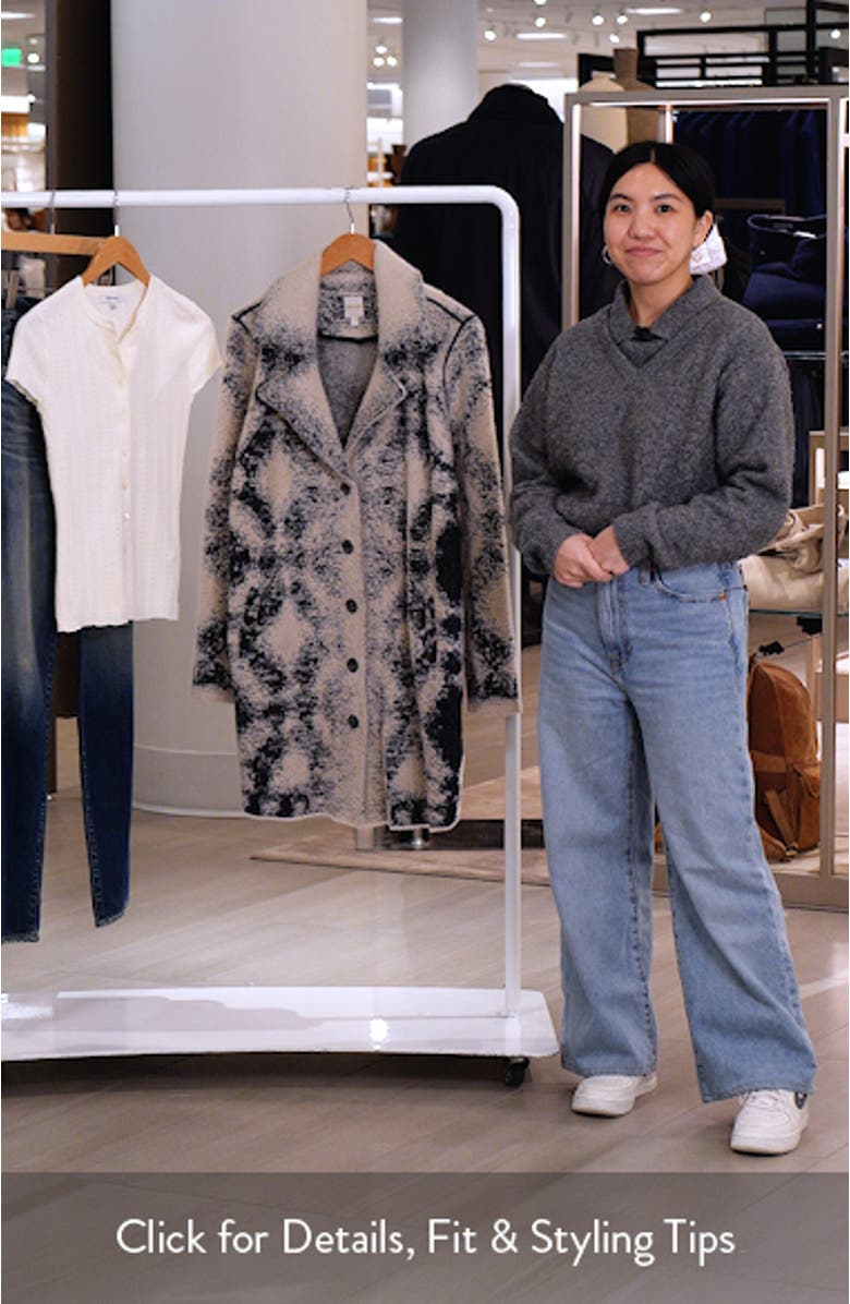 Diamond Pattern Coat, sales video thumbnail