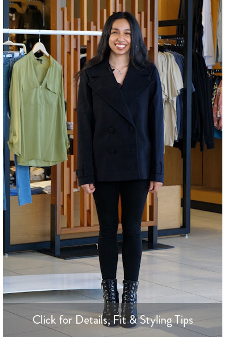 Double Breasted Peacoat video
