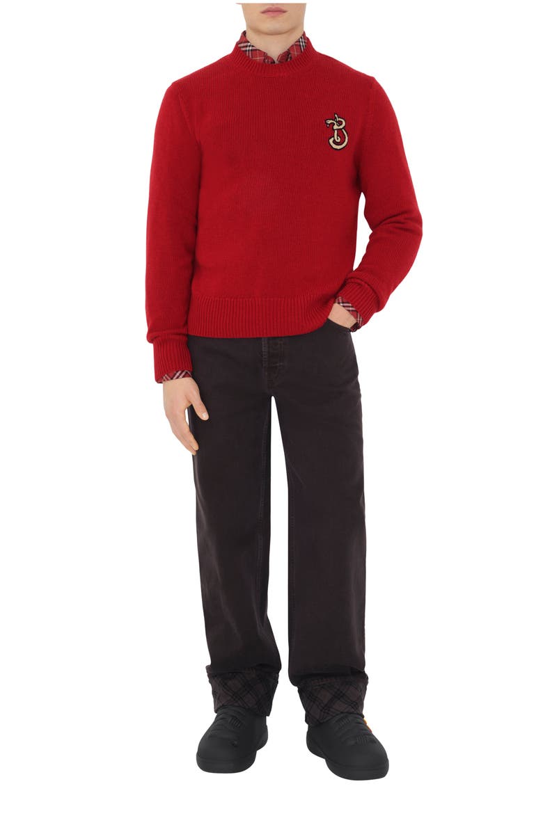 Burberry Regular Fit Jeans, Main, color, 