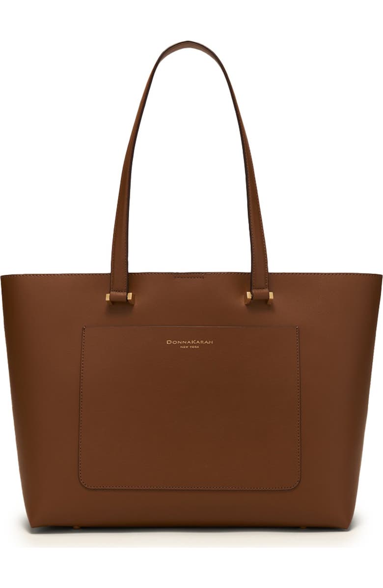 Donna Karan New York Karla Leather East/West Tote, Main, color,