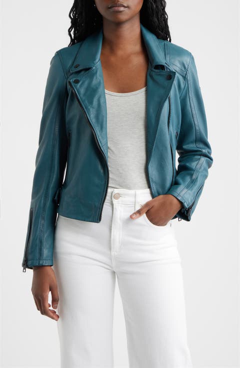 Bita Leather Moto Jacket