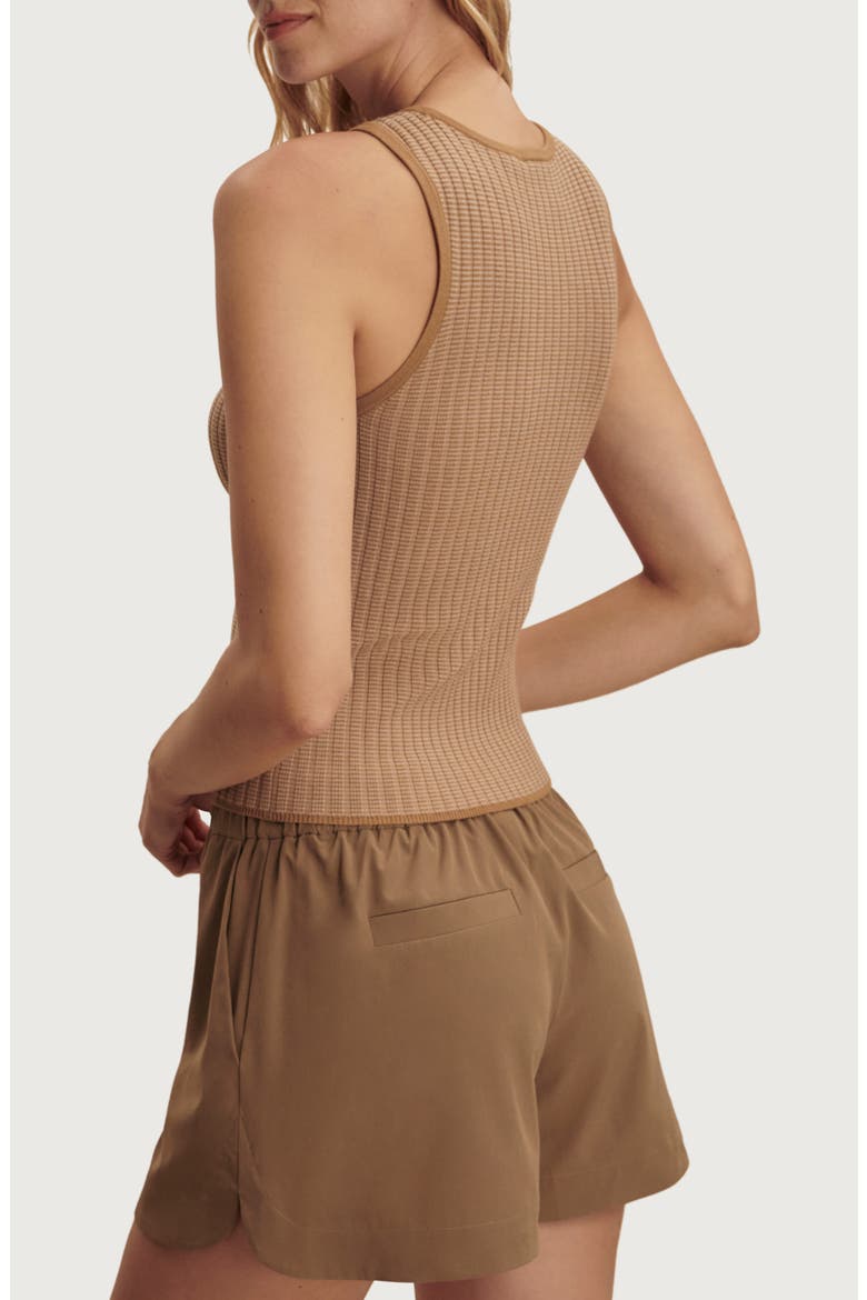 Hanson Rib Knit Tank, Alternate, color, MID TAN
