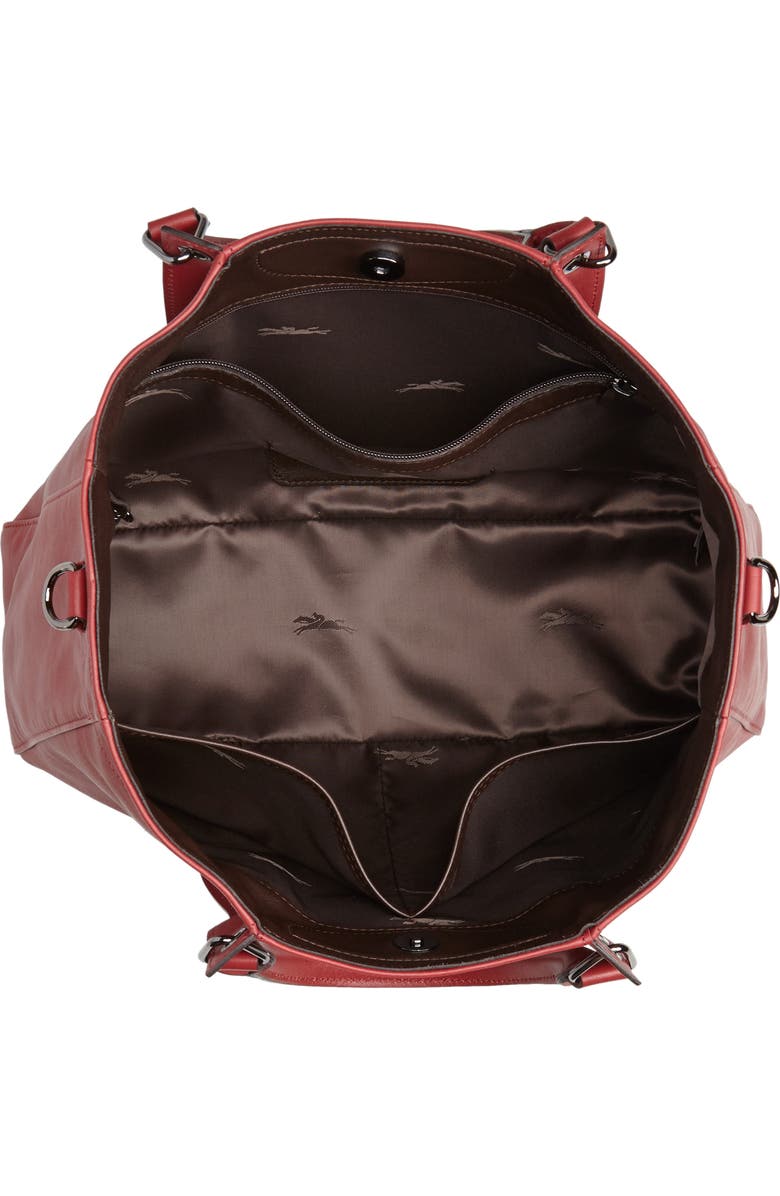 Longchamp '3D - Small' Leather Tote, Alternate, color,