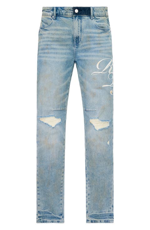 Bryant Skinny Jeans (Ciel Fade Cursive)