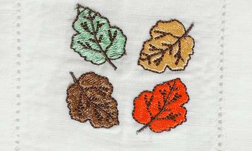 Tiramisu Set Of 4 Embroidered Coasters In Multi