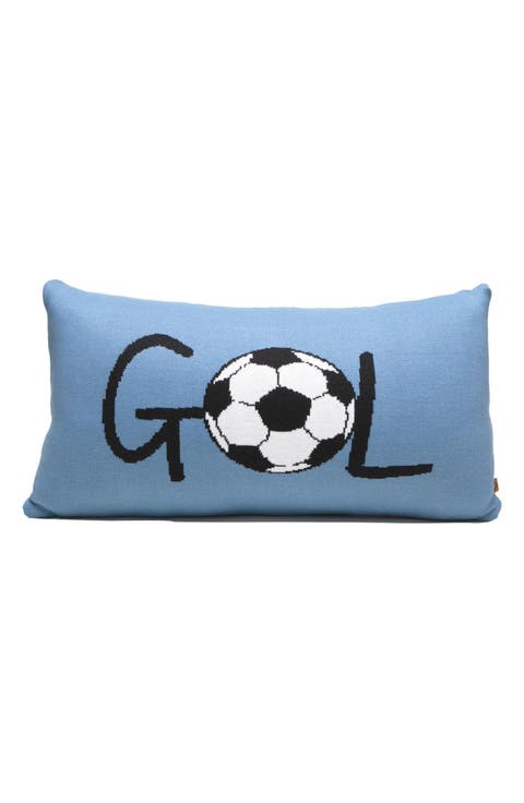 Gol Soccer Rectangular Throw Pillow