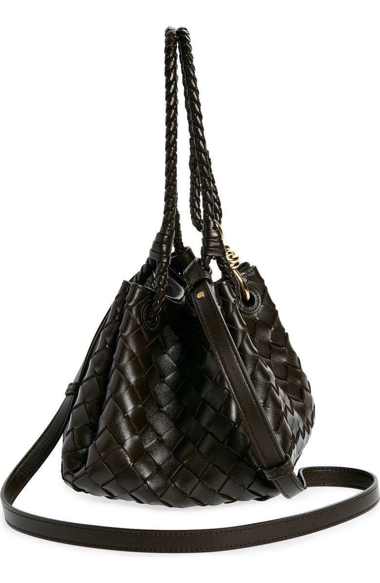 Bottega Veneta Small Andiamo Intrecciato Leather Crossbody Bag, Alternate, color,