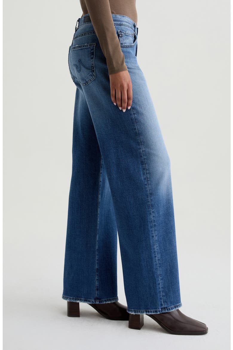 Adria Low Rise Baggy Wide Leg Jeans, Alternate, color, HEADLINE