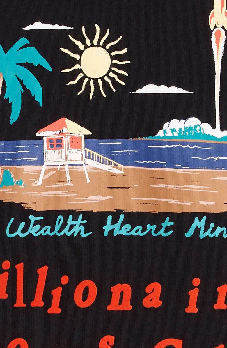 Billionaire Boys Club Kids' Space Beach Cotton Graphic T-Shirt, Alternate, color, 